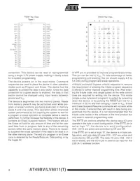 AT49BV8011-11CI Datasheet Page 2