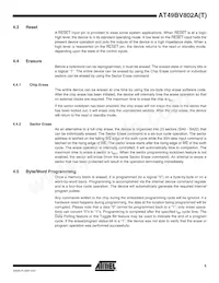 AT49BV802AT-70CU Datasheet Page 5