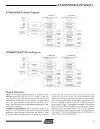 AT49BV8192AT-11TI Datasheet Page 3