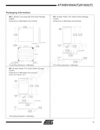 AT49BV8192AT-11TI Datasheet Pagina 15