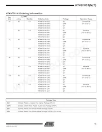 AT49F001N-90VI Datasheet Page 15