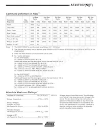 AT49F002-55VI Datasheet Page 5