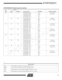 AT49F002-55VI Datasheet Page 15