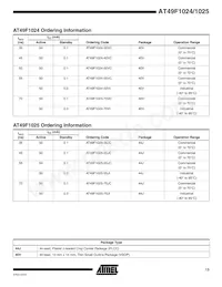 AT49F1025-70JI Datasheet Page 13