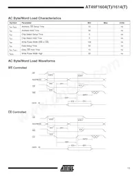 AT49F1614T-90TC Datasheet Pagina 11