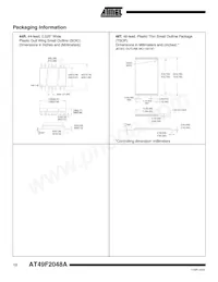 AT49F2048A-90RI數據表 頁面 12