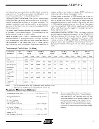 AT49F512-90VC Datasheet Pagina 3