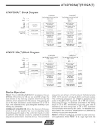 AT49F8192AT-70TC Datenblatt Seite 3