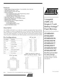 AT49LV001T-90TI Datenblatt Cover