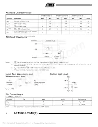 AT49LV040-12VI Datasheet Page 6