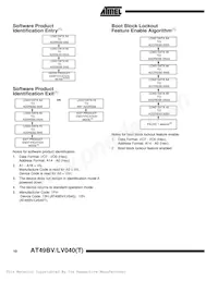 AT49LV040-12VI Datasheet Page 10