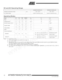 AT49LV1614AT-70TI Datasheet Page 12