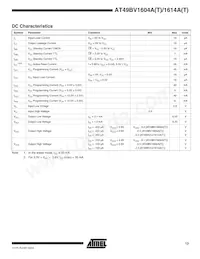 AT49LV1614AT-70TI Datasheet Page 13
