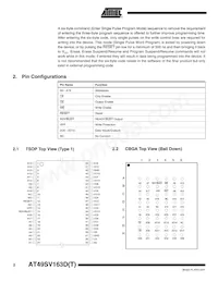 AT49SV163DT-80TU Datasheet Page 2
