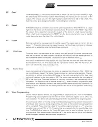 AT49SV163DT-80TU Datasheet Page 4