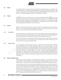 AT49SV163DT-80TU Datenblatt Seite 4