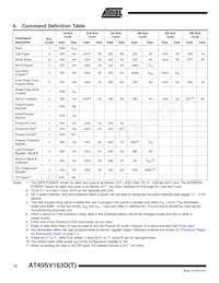 AT49SV163DT-80TU Datasheet Page 12