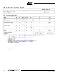 AT49SV163DT-80TU Datasheet Page 16
