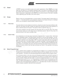 AT49SV322DT-80TU Datasheet Page 4