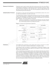 AT88SC0104C-CI Datasheet Page 7