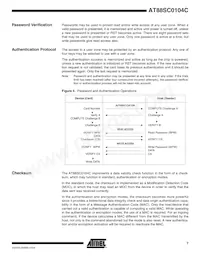 AT88SC0104C-SI Datasheet Page 7