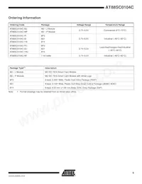AT88SC0104C-SI Datasheet Page 9