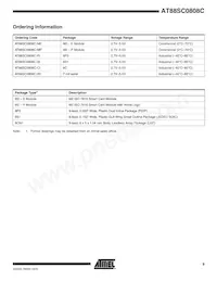 AT88SC0808C-CI Datasheet Page 9