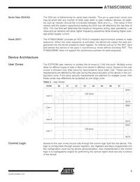 AT88SC0808C-SI Datasheet Pagina 3