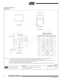 AT88SC0808C-SI Datenblatt Seite 12