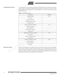 AT88SC1616C-CI Datasheet Page 4