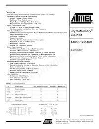 AT88SC25616C-CI Datenblatt Cover