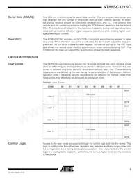 AT88SC3216C-CI Datasheet Pagina 3