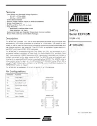 AT93C46C-10SI-2.7 Datasheet Cover