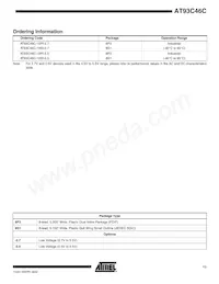 AT93C46C-10SI-2.7 Datasheet Page 11