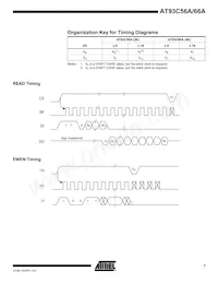 AT93C66A-10TI-2.7-T Datasheet Page 7