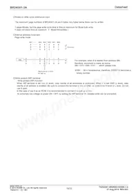 BR24G01-3A Datasheet Page 16