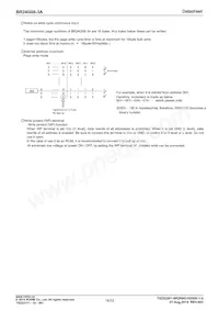 BR24G08-3A Datasheet Page 16