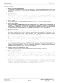 BR24G08FVM-3GTTR Datasheet Page 22