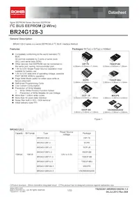 BR24G128-3 Datasheet Cover