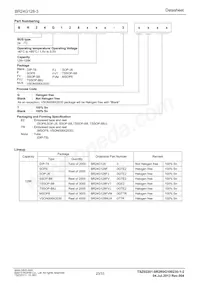 BR24G128-3 Datasheet Page 23