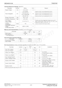 BR24G512-3A Datasheet Page 2