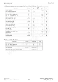 BR24G512-3A Datasheet Page 3