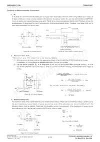 BR24G512-3A Datasheet Page 21