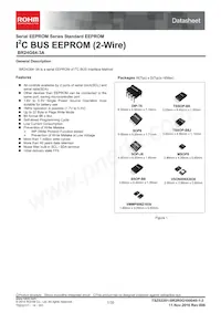 BR24G64-3A Datasheet Cover