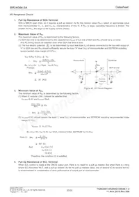 BR24G64-3A Datasheet Page 20
