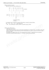 BR24L64-W Datasheet Page 18