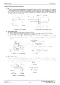 BR24T02-W Datasheet Page 19