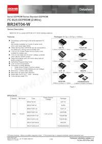 BR24T04FVJ-WE2 Datasheet Cover