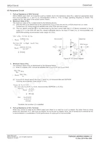 BR24T04FVJ-WE2 Datasheet Page 18