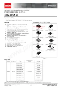 BR24T64FV-WE2 Datasheet Cover